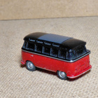 Volkswagen T1 Transporter bussi 1962 punainen 1:87 Wiking - pikkukuva 2