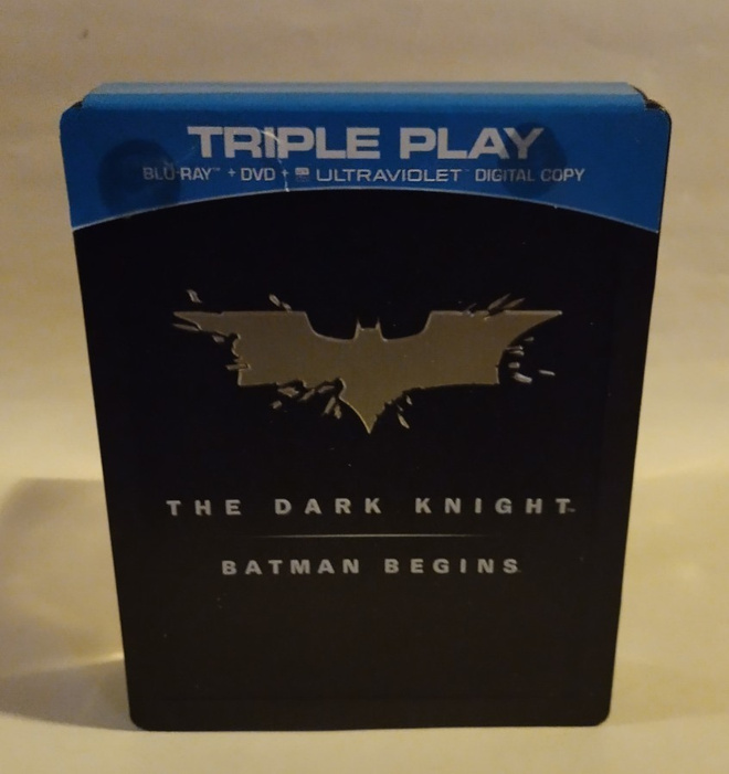 THE DARK KNIGHT / BATMAN BEGINS  (STEELBOOK BD)