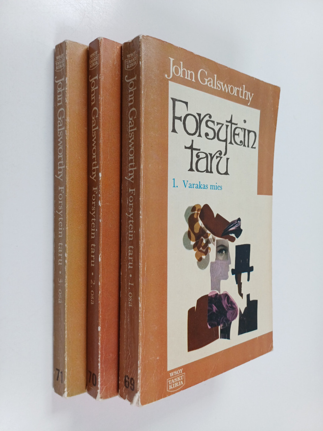 John Galsworthy : Forsytein taru 1-3