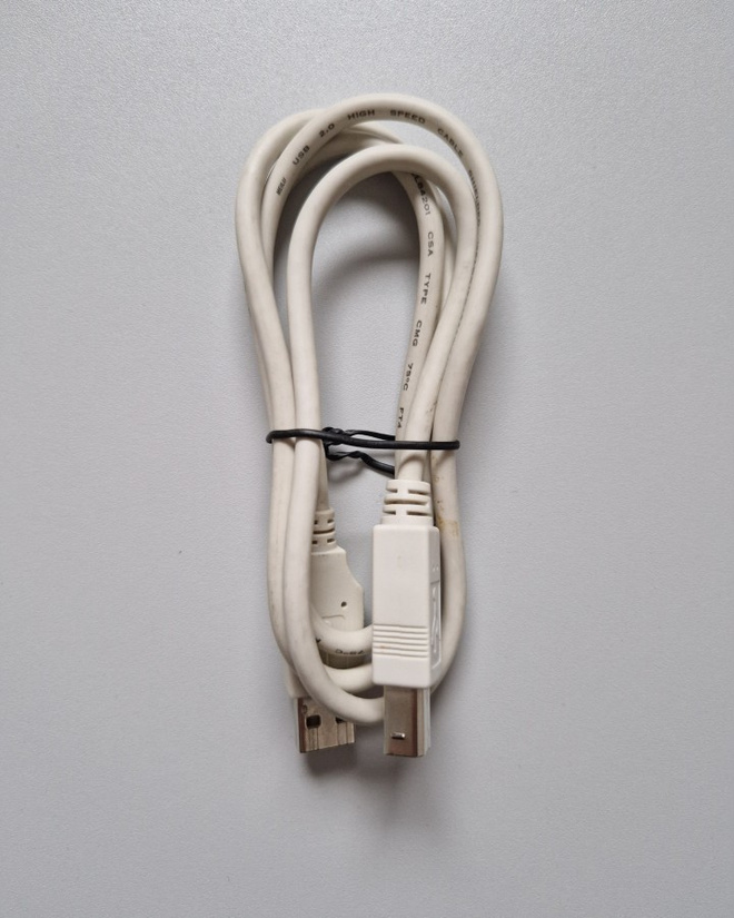 USB-A uros - USB-B uros USB 2.0 kaapeli