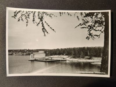 VANHA Postikortti Lappeenranta 1950-l Alkup.Mallikappale