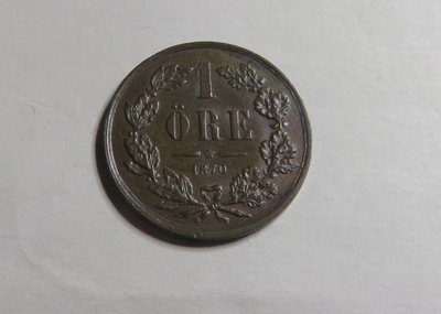 Ruotsi 1 öre 1870