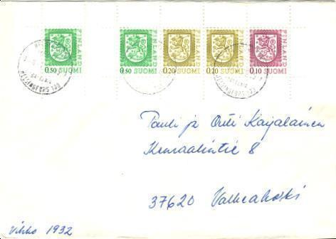 POSTILÄHETYS VIHKOMERKIT
