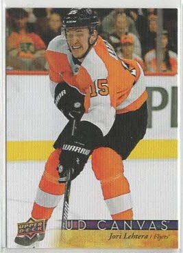 Jori Lehterä Philadelphia 17-18 Upper Deck Canvas #C182