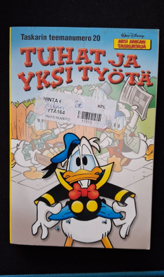 Aku Ankan taskukirja teemanumero 20 Tuhat ja yksi työtä
