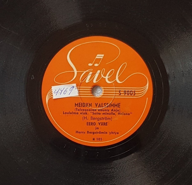 Savikiekko 1948 - Eero Väre - Sävel S 9005