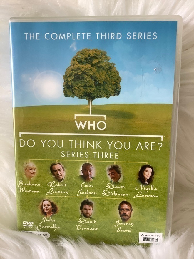 WHO DO YOU THINK YOU ARE? (KAUSI 3) BBC "SUKUNI SALAT"