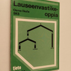Osmo Ikola : Lauseenvastikeoppia : Nykysuomen lauseenvast... - pikkukuva 1