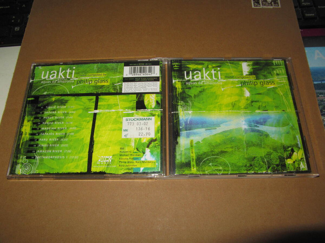 Philip Glass, Uakti – Aguas Da Amazonia v.1999 UUSI