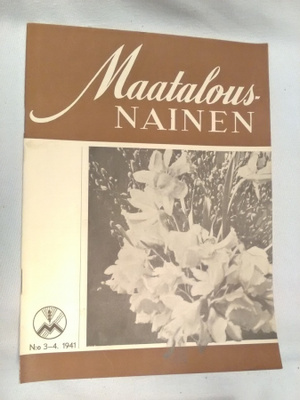 Maatalousnainen No 3-4 1941
