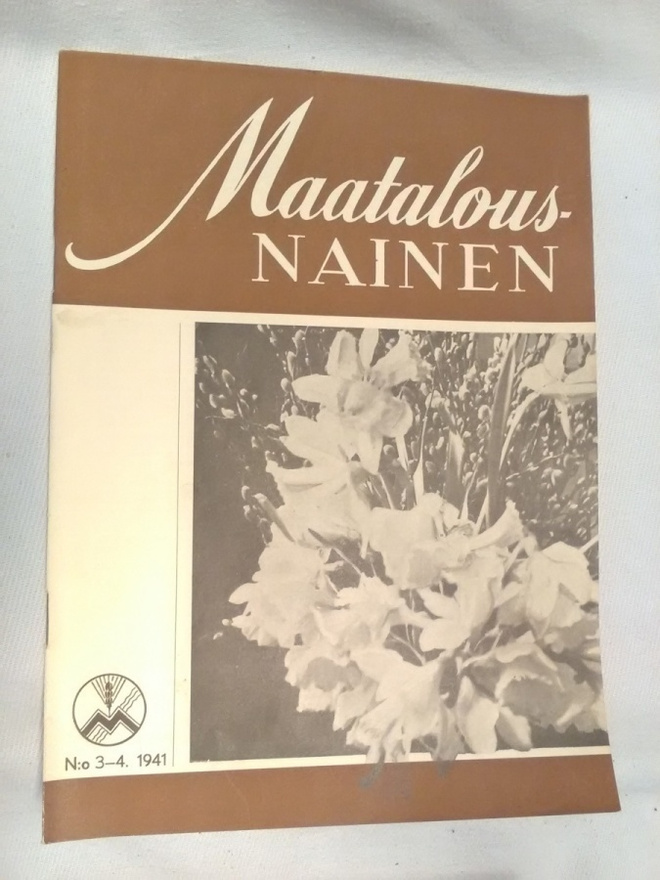Maatalousnainen No 3-4 1941