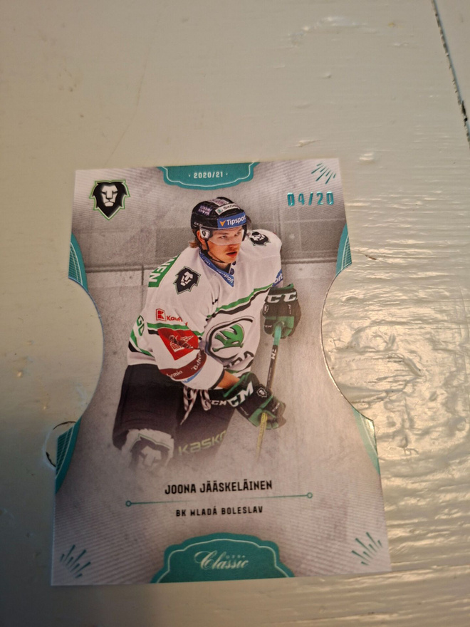 2020-21 Czech OFS Blue Cut #113 Joona Jääskeläinen 04/20
