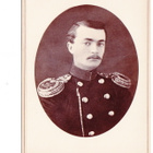 Kabinetti Valokuva Upseeri KOMEAT Epoletit 1870-l Helsinki - pikkukuva 1