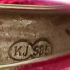 Kultajousi valkokultainen timanttisormus 14K, koko 19 - pikkukuva 2