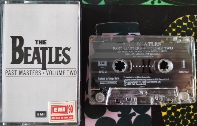THE BEATLES-PAST MASTERS VOLUME TWO-Kasetti, TC BPM2,v.1988