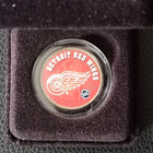 NHL colorized coins Detroit red wings - pikkukuva 1