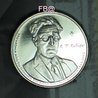 2013 Kreikka 5€ juhlaraha runoilija Costantine P. Cavafy - pikkukuva 1