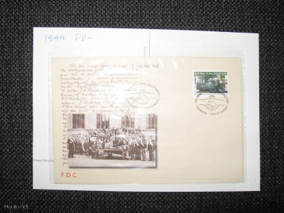 Suomi*Finland*FDC 27.1.1999 Työväenliike 100 vuotta