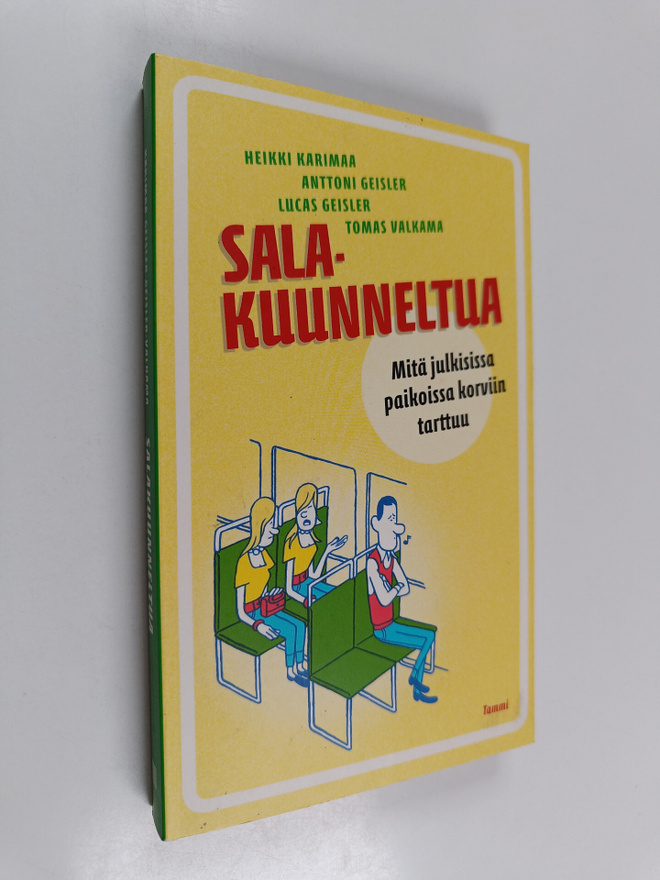 Salakuunneltua : mitä julkisissa paikoissa korviin tarttuu