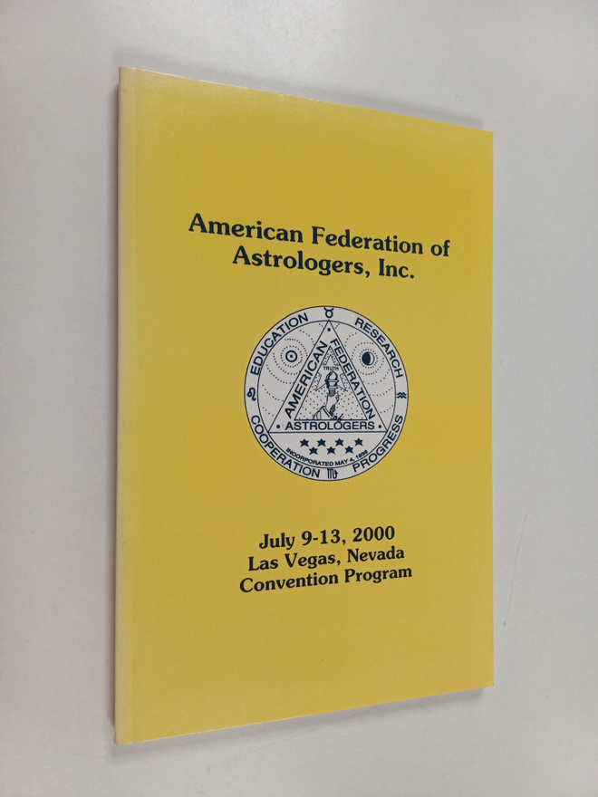 2000 AFA Convention Program : American Federation of Astr...