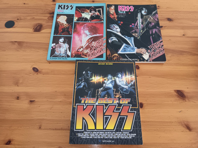 KISS : WANHOJA JAPANILAISIA NUOTTIKIRJOJA 3 KPL