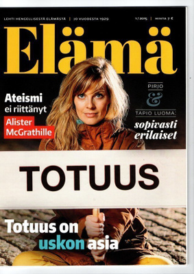 ELÄMÄ n:o 1 2015 Adam ensimmäinen ihminen.