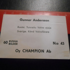 K14. Champion Monte Carlo # 43 Gunnar Andersson - pikkukuva 2