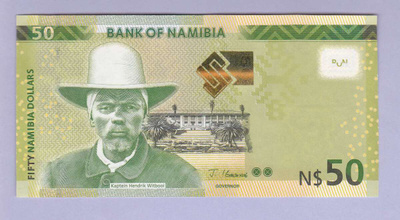 Namibia 50 Dollars v.2025 UNC P-New