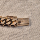 Panssariranneketju, 14K, 21,7 cm, 11 mm, 75,8 g - pikkukuva 3