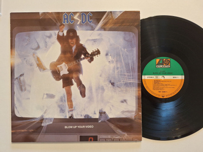 AC/DC Blow Up Your Video LP Europe painos ACDC