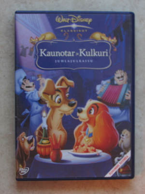 Walt Disney Kaunotar ja Kulkuri, DVD.