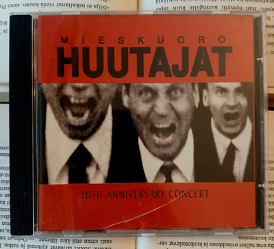 Mieskuoro Huutajat - 10th Anniversary Concert (CD)