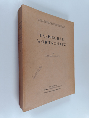 Eliel Lagercrantz : Lexica societatis fenno-ugricae 6 : l...