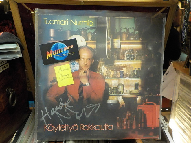 TUOMARI NURMIO - KÄYTETTYÄ RAKKAUTTA  LP NIMMARILLA