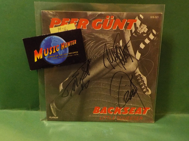 PEER GÜNT - BACKSEAT 7" SINGLE KOKO BÄNDIN NIMMAREILLA
