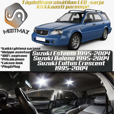 Suzuki Esteem / Baleno Sisätilan LED-sarja 9-osa