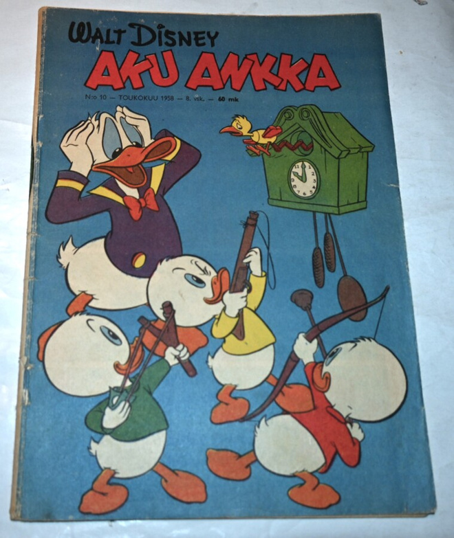 Aku Ankka 10  1958