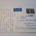 1961 Hämeenlinna lentopostikortti Saksaan - pikkukuva 1