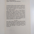 Robin Usher ym. : Adult Education as Theory, Practice, an... - pikkukuva 4