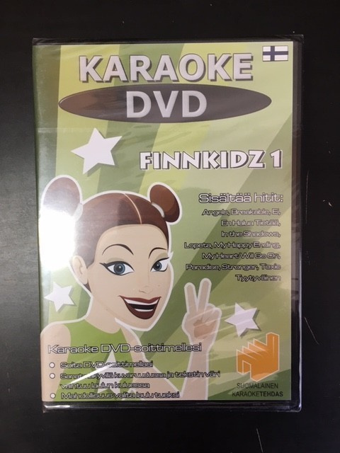 Suomalainen Karaoketehdas - Finnkidz 1 DVD (UUSI)