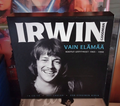 IRWIN GOODMAN: VAIN ELÄMÄÄ -KOOTUT LEVYTYKSET 1965-1990