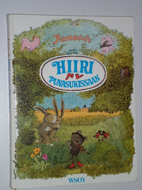 Janosch: Hiiri punasukissaan (ensipainos, 1987)