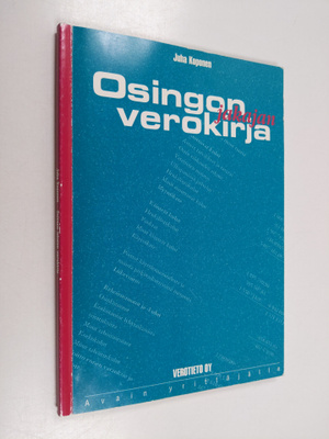 Juha Koponen : Osingon jakajan verokirja