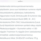 PÖYTÄLASKIN    CASIO MS-88TER.  EURO&TAX. - pikkukuva 3
