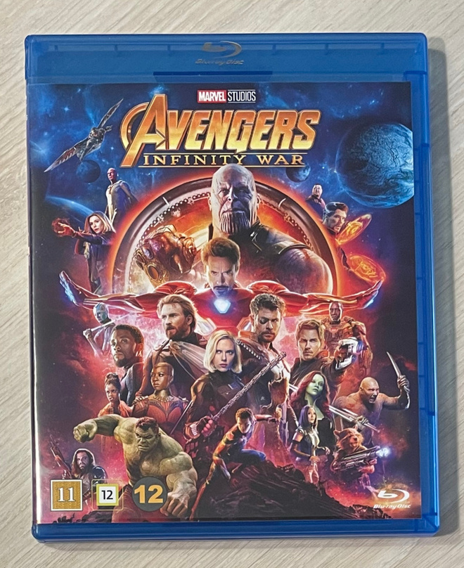 Marvel: AVENGERS: Infinity War (2018) uusi ja muoveissa