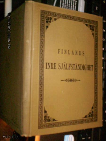 Danielson FINLANDS INRE SJÄLFSTÄNDIGHET ( 1 p. 1892 ) Sis.pk