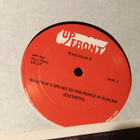 Malcolm X speaks to The People in Harlem Us UPFront Lp - pikkukuva 2