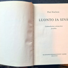 Paul Karlson : Luonto ja sinä - kirja vuodelta 1953 - pikkukuva 1