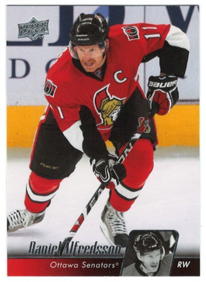 10-11 Upper Deck #63 Daniel Alfredsson