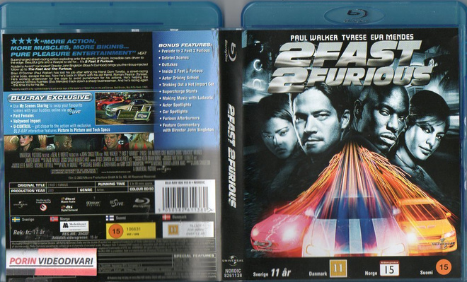 2 Fast 2 Furious	(936)	k	-FI-	BLU-RAY	nordic,		paul walker	2